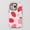 Design 04, variant on Strawberry Pattern For All iPhone Series Protective Phone Case Cute Pink