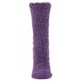 thumbnail image 4 of MeMoi Women's Teddy Bear Plush Crew Socks - Womens - Female, 9-11, Taupe, 4 of 11