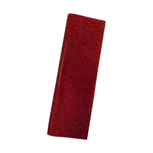 lionlar Microphone Bling Micro Cover Accrocheur pour Fêtes Steam Studio Rouge