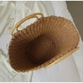 thumbnail image 3 of Kukuzhu Summer Holiday Straw Bag Women Large Handmade Woven Beach Travel Handbag Tote Bag with Rattan Handle, 3 of 7
