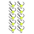 10pcs/set Winter Ice Fishing Three Anchor Hook Corrosion Resistance