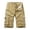 Khaki, variant on Mens Cargo Shorts Men Shorts Workout Shorts Loose-Fit Baggy Sweat Shorts Mens Chino Cotton Shorts Drawstring Elastic High Waisted Biker Shorts Women Summer Beach Vacation Shorts with Pockets