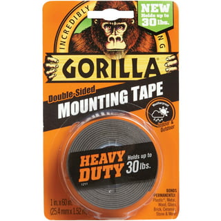 Gorilla Heavy Duty Double-Sided Mounting Tape - Shop Adhesives & Tape at  H-E-B