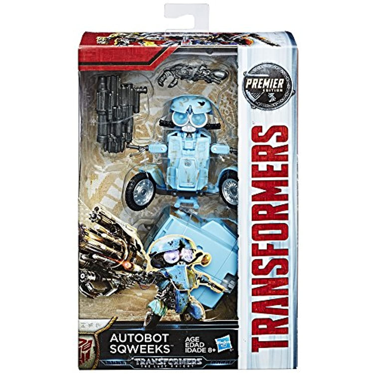 3A Hasbro トランスフォーマー Sqweeks プレミアムスケール Transformers: The Last Knight Premier Edition Deluxe Autobot