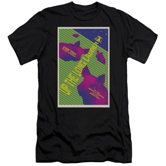 Star Trek Tng Season 2 Episode 18 Adult 30/1 T-Shirt Black