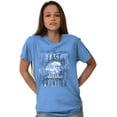 thumbnail image 5 of Alaska Cute State Flower Souvenir Women's Graphic T Shirt Tees Brisco Brands X, 5 of 6
