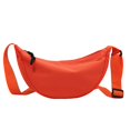 thumbnail image 2 of Paquete de 2 bolsas de hombro de lona para viajes al aire libre naranja azul BLESIY Tote de hombro, 2 of 8