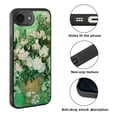 thumbnail image 2 of WIRESTER Shockproof Soft Rubber Cover Case for Apple iPhone 16e 6.1" 2025, Vase With Pink Roses By Vincent Van Gogh, 2 of 5