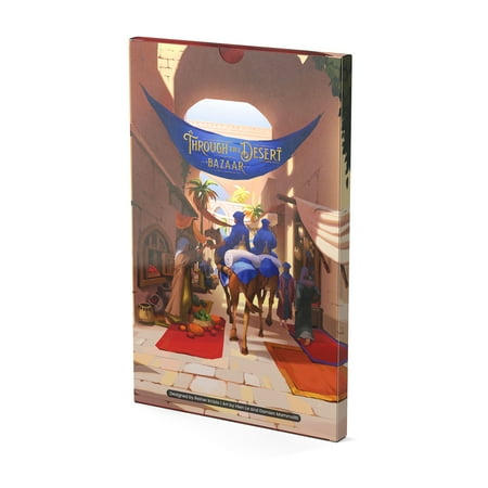 Through the Desert: Bazaar Family Strategy Board Game Expansion for Ages 11+, from Asmodee