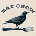 thumbnail image 2 of CafePress - Eat Crow Tote Bag - Unisex Canvas Tote Bag, Beige, 1-Piece, 2 of 6