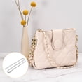 thumbnail image 6 of Uxcell Purse Chain Strap, 32" Purse Strap Shoulder Bag Replacement Strap, White&Silver, 6 of 6