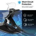 thumbnail image 5 of TNP Products, PlayStation 4 PS4 Controller Dual Charge Dock, Black, 5 of 9