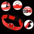 thumbnail image 4 of OUSITAID LED Glowing Dog Collars Super Bright Pet Collar USB Rechargeable and Waterproof Dog Collar with 3 Lighting Modes Adjustable Dog Security Night Light Collar for Small Medium Large, 4 of 9