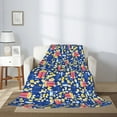 thumbnail image 2 of Sikiie Cute Popcorn Cozy Flannel Fleece Throw Blanket: Lightweight & Thick for All Seasons - Perfect for Women, Men, & Kids", 2 of 6