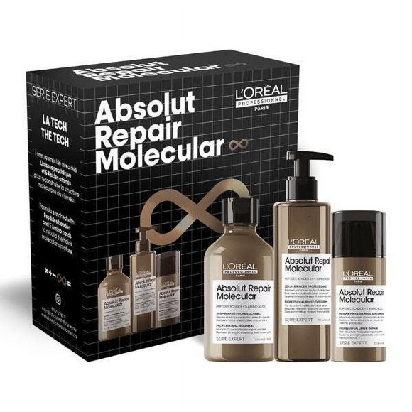 L'ORÉAL ABSOLUT REPAIR MOLECULAR HOLIDAY 2024 TRIO