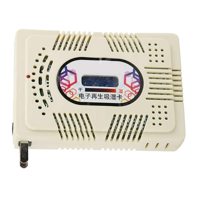 Accesorios de tarjeta higroscópica de regeneración electrónica, portátil, 16W, blanco, alto rendimiento, absorbe la humedad, adaptador estadounidense