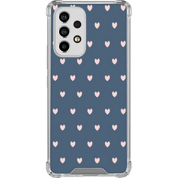Skinit Hearts Blue and Pink Hearts Galaxy A53 5G Clear Case