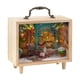 thumbnail image 1 of Random 1 piece DIY small wooden box series Dreamweaver II blind box doll storage Forest House Dream Store Creative desktop ornaments handmade gifts, c, 1 of 2