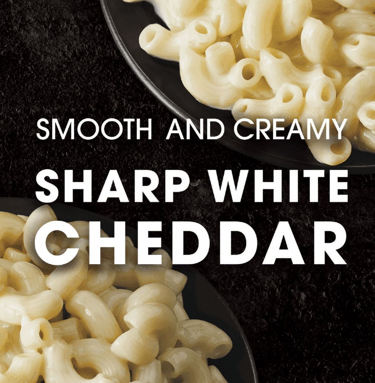 Cracker Barrel Sharp White Cheddar Mac N Cheese Macaroni and Cheese Dinner, 14 oz Box (Pack of 4)