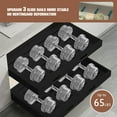 thumbnail image 5 of Expandable Pull-Out Cabinet Organizer with Handle Fixed Slide out Drawers Under Sink Pull-Out Home Organizers with Adhesive Nano Film Adjustable Length 12.5"-20.5" for Kitchen Cabinets Black, 5 of 9