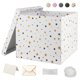 thumbnail image 1 of Caja de regalo YINUOYOUJIA de 30 x 30 x 25 cm, juego grande de estrellas blancas, 1 of 9