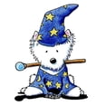 thumbnail image 2 of CafePress - Merlin Westie Wizard - Rectangle Magnet, 2"x3" Refrigerator Magnet, 2 of 3