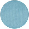 thumbnail image 2 of Safavieh Himalaya 8' Round Hand Loomed Wool Pile Rug in Turquoise, 2 of 3