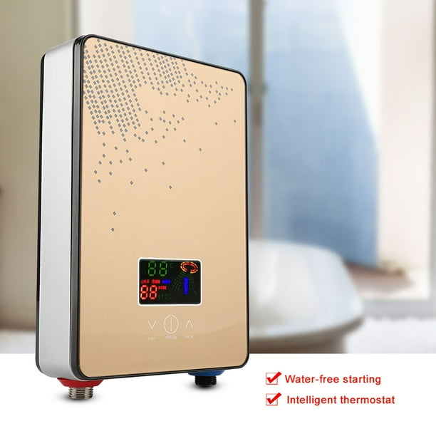 Calentador De Agua Eléctrico Instantáneo Sin Tanque, 220V, 6500W, Ducha Para Doméstico
