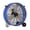 Blue, variant on 24 inch Industrial Drum Fan Pro 8800 CFM- High Velocity Metal Drum Fan with Handle Caster for Commercial, Warehouse, Covered Patio, Shop, Garage, Barn