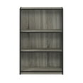 thumbnail image 3 of Furinno JAYA Simple Home 3-Tier Adjustable Shelf Bookcase, French Oak Grey, 14151R1GYW, 3 of 4