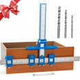 thumbnail image 1 of Guía del usuario de la perforadora Cabinet Hardware Jig TBVHOMM Punch Locator, 1 of 6