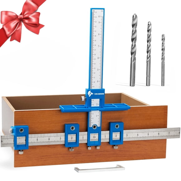 Guía del usuario de la perforadora Cabinet Hardware Jig TBVHOMM Punch Locator