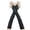 Black, variant on Women's Long Sequin Fingerless Gloves Party Gloves Dance Halloween Gloves|Gold,One Size