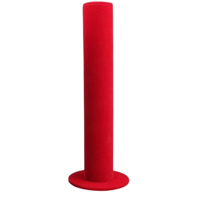Soporte de exhibición Vertical Sonducket organizador de joyas Rojo