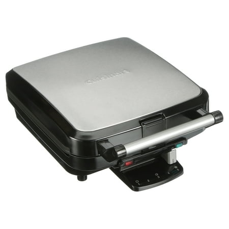 Cuisinart - 4-Slice Belgian Waffle Maker - Stainless Steel