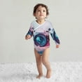 thumbnail image 4 of Xecao Vintage Camera Splash Art Print Baby unisex-baby Cotton Long-sleeve Bodysuits-12 Months, 4 of 6