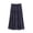 Purple, variant on Womens Midi Skirt Bohemian Printed Elastic Waist Pleated Flowy Skirt Soft Breathable Casual Bottoms For Beach Daily Dating Vacation Spring Summer Wear