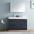 thumbnail image 4 of Fresca FVN8448-D Senza 48" Double Vanity Set with Wood Cabinet and Acrylic Vanit, 4 of 5