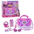 thumbnail image 1 of Disney Junior Minnie Mouse Bowfabulous Bag Set, 7-piece Dress Up and Pretend Play Toy Purse, 1 of 6