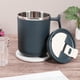 thumbnail image 5 of 1 Juego de taza de café aislada, vaso al vacío, taza para beber, taza de café térmica para bebidas frías y calientes con tapa, cuchara, infusor, 401-500ml, 5 of 5