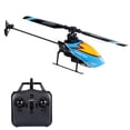 thumbnail image 1 of C129 RC Helicóptero 4CH Mini Aileronless Helicóptero 6 ejes Gyro Control remoto Altitude Hold Helicó Abanopi Azul 1 batería, 1 of 7