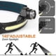 thumbnail image 4 of Headlamp, Usb Rechargeable Led Torch, Ip65 Waterproof Zoom Head Torch With Sensitive Sensor Mode For Fishing, Camping, 4 of 5