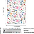 thumbnail image 6 of Fintie Photo Album 4x6 Photos - 112 Photos Premium Vegan Leather Cover, Portable Wallet Photo Albums, Flower Fantasy, 6 of 9