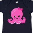 thumbnail image 4 of Inktastic Cute Octopus, Little Octopus, Baby Octopus, Hearts Girls Baby Bodysuit, 4 of 5