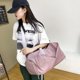 thumbnail image 3 of Bolso para Mujer Mano Gran Capacidad Color Sólido Viajes Fitness Hombro Tela Oxford Informal, 3 of 9