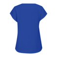 thumbnail image 5 of HEILAU Independence Day Shirts for Women American Flag Graphic Tees Summer Tops V Neck Cap Sleeve Loose Patriotic T Shirts, 5 of 7