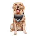 thumbnail image 5 of Naloa Black And White Shark Dog Bandanas 1PC Washable Triangle Dog Scarfs Premium Durable Fabric, for Small Medium Large Dogs and Cats, 5 of 6