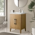 thumbnail image 3 of Vanity Art 24” Single Sink Bathroom Vanity Cabinet with Ceramic Countertop, 3 of 10