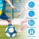 thumbnail image 5 of Advancent Pelota de fútbol duradera y resistente al desgaste, para deportes al aire libre, adecuada para varios lugares, pelota de fútbol al Deportes y aire libre Pentagrama azul cinco, 5 of 6