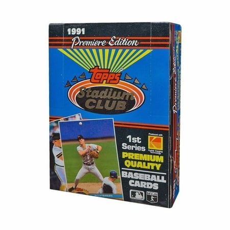 Stadium Club - 1991 Topps Stadium Club Series 2 Baseball Box of Card Packs